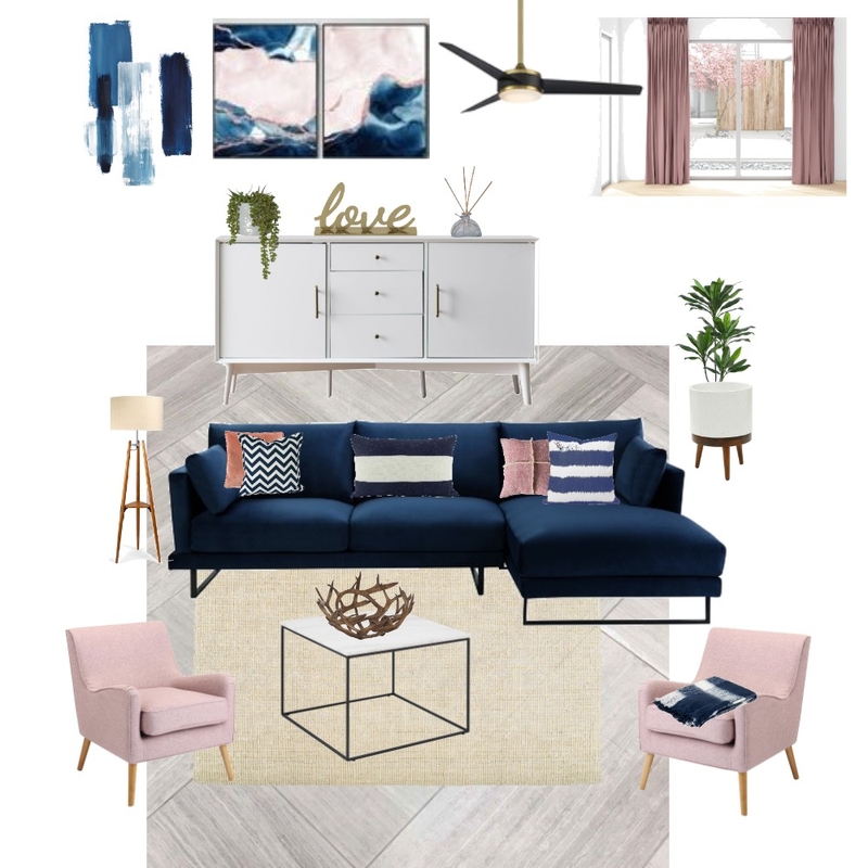 Living room Mood Board by Power Interiors on Style Sourcebook