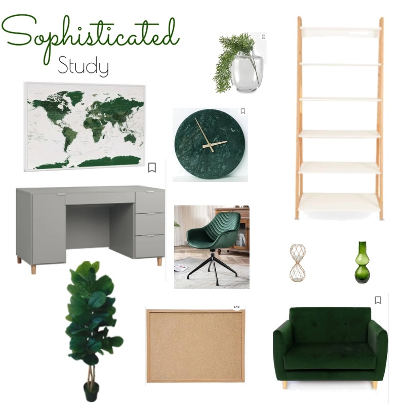 study Mood Board by chaneMari on Style Sourcebook