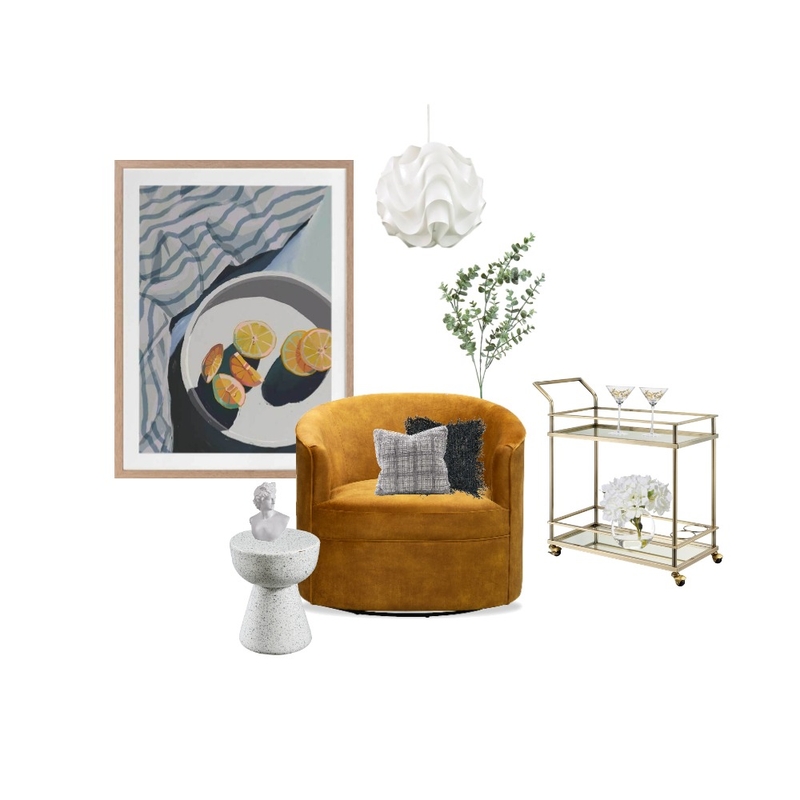 Mid Century Sitting Area Mood Board by NicoleSequeira on Style Sourcebook