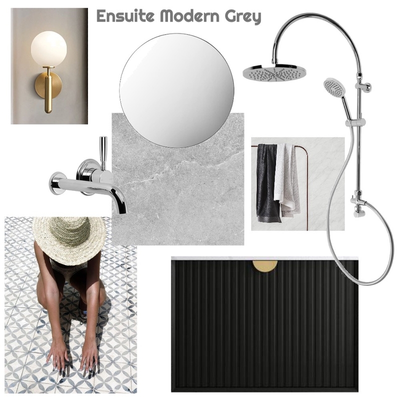 Ensuite Modern Grey Mood Board by SuniDesign on Style Sourcebook