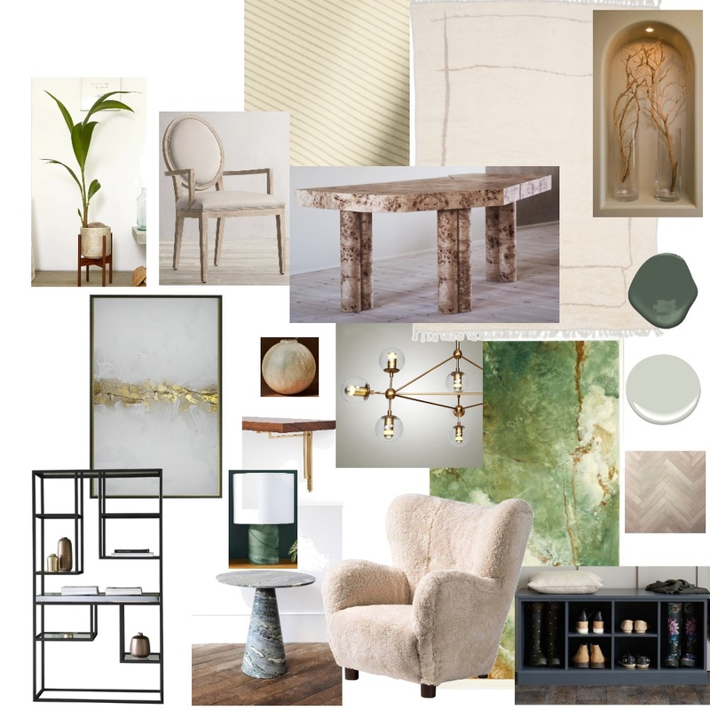 Entrance/Study Mood Board by jjollyman on Style Sourcebook