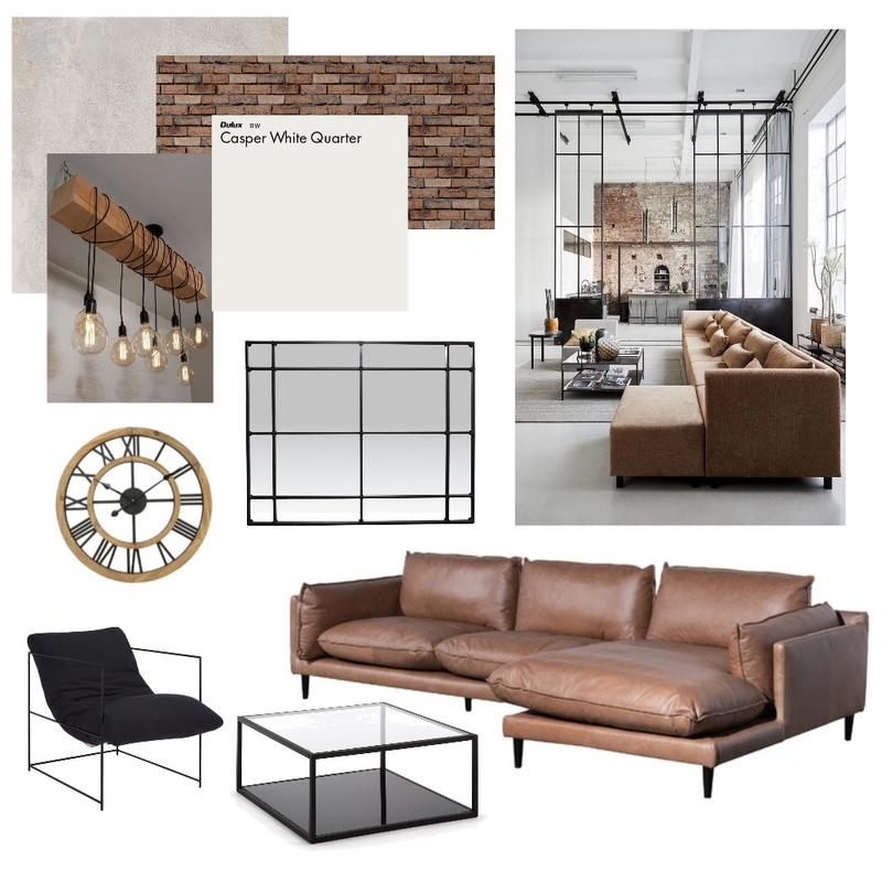 Industrial Design Style Mood Board by AmySacrey on Style Sourcebook