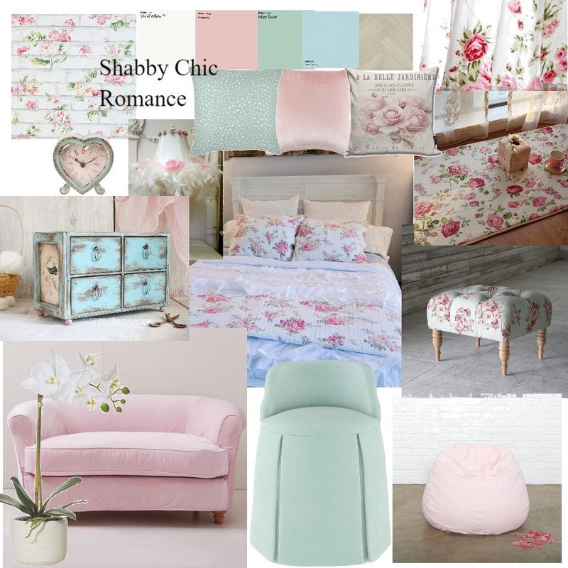 Shabby Chic Romance Mood Board by Ashling on Style Sourcebook