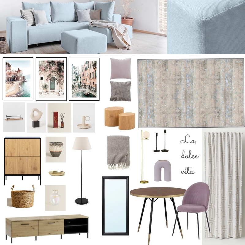 Carmen Neacsu Living Mood Board by Designful.ro on Style Sourcebook