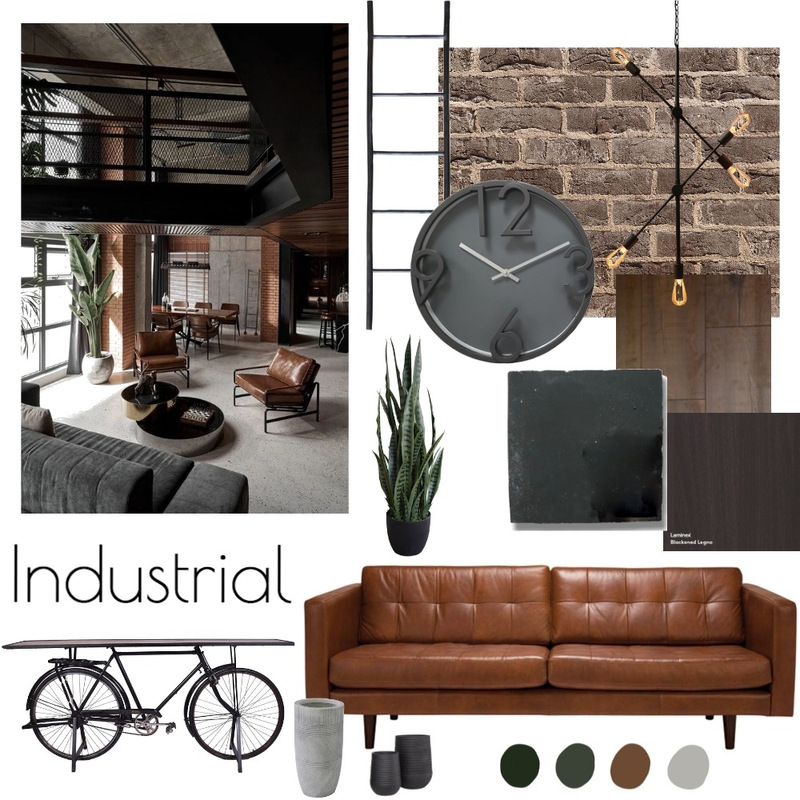 Industrial Mood Board Mood Board by meggarf on Style Sourcebook