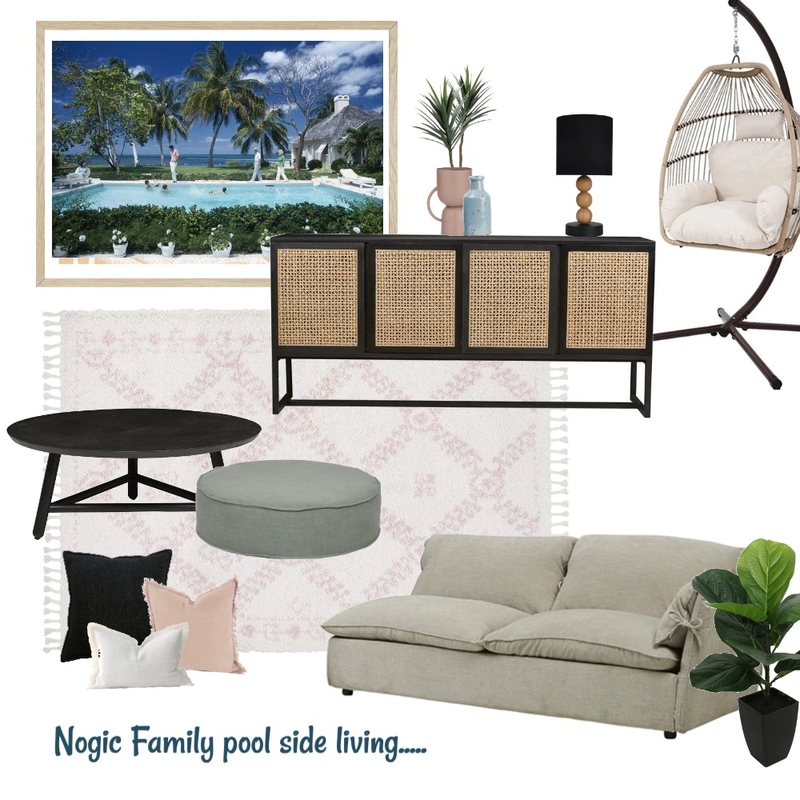 Nogic Family pool side living Mood Board by taketwointeriors on Style Sourcebook