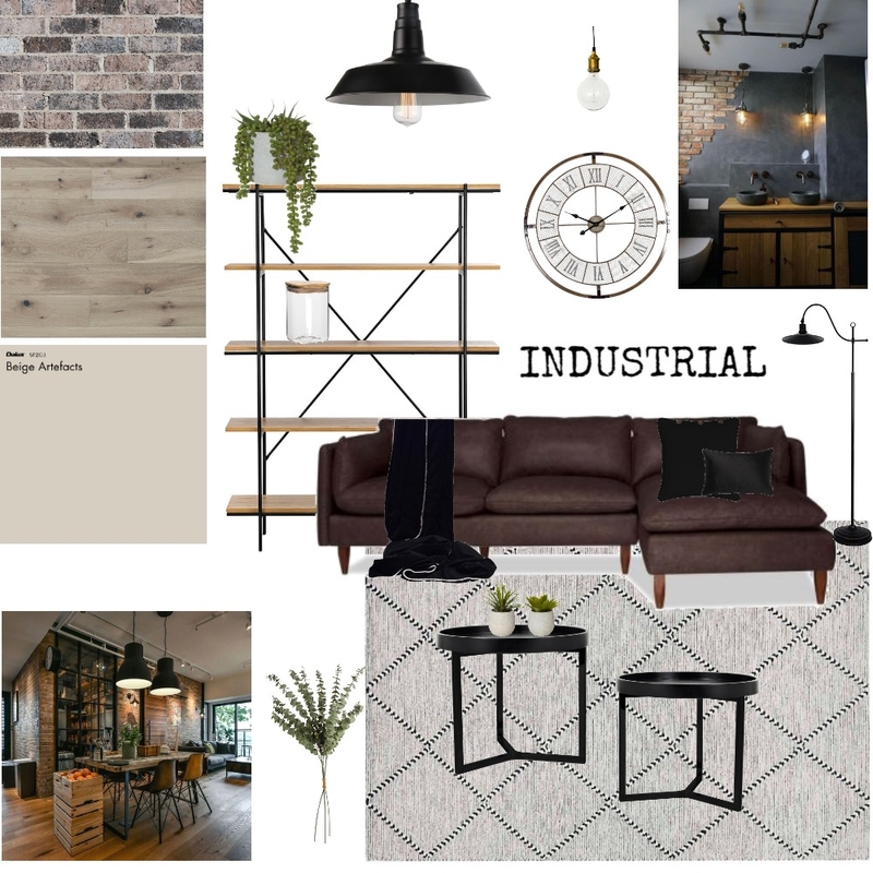 Industrial Mood Board by Shavon.AP on Style Sourcebook