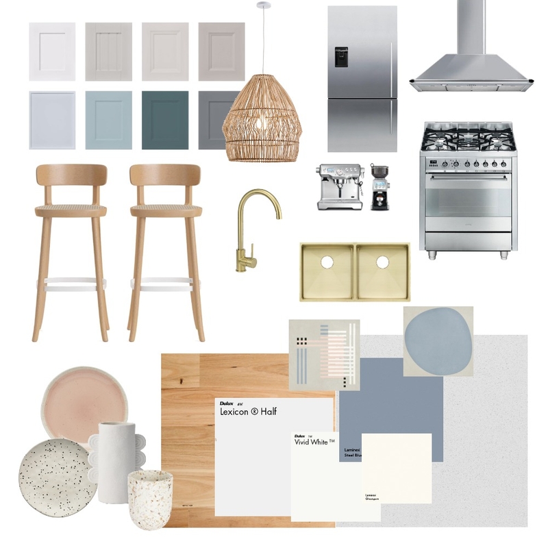 Coastal Kitchen Mood Board by Alana Turner on Style Sourcebook