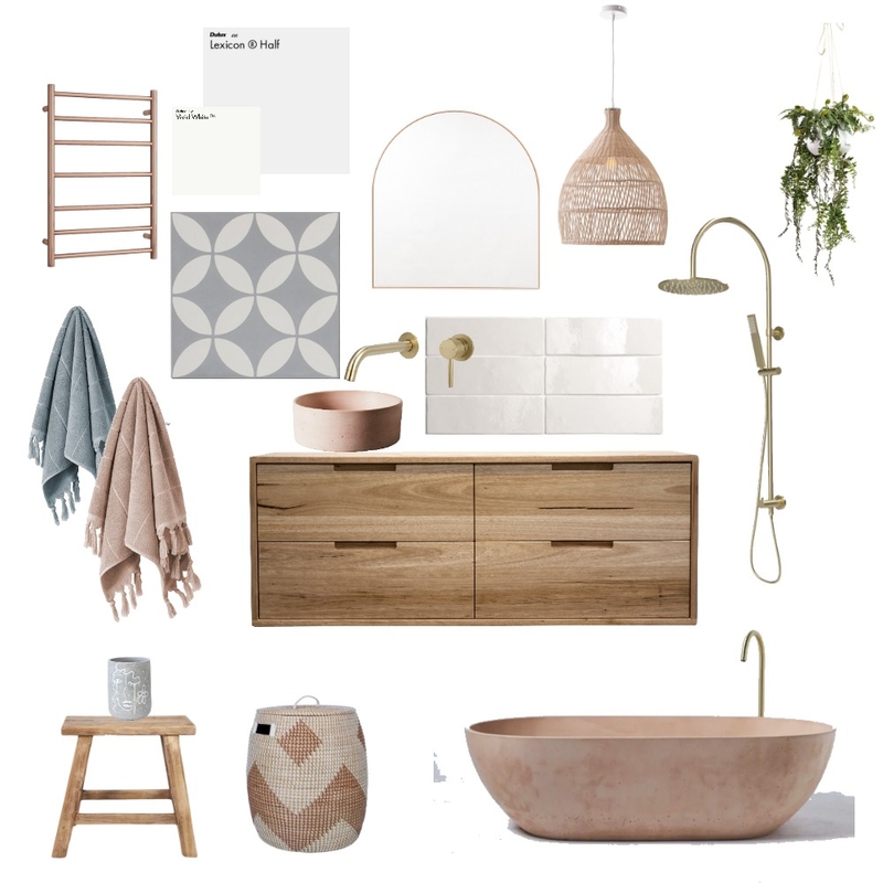 Coastal Bathroom Mood Board by Alana Turner on Style Sourcebook