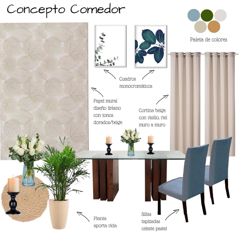 Comedor Mood Board by caropieper on Style Sourcebook