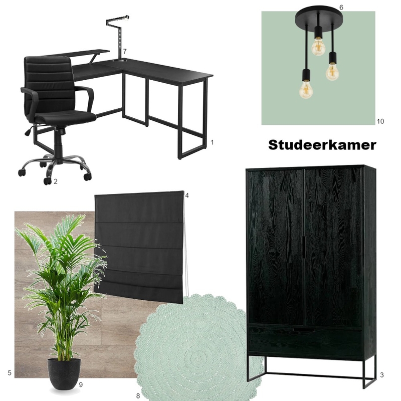 Studeerkamer Mood Board by Chinchinwise on Style Sourcebook