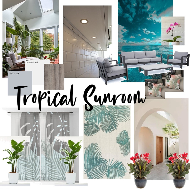 Tropical Mood Board by Zen11 on Style Sourcebook