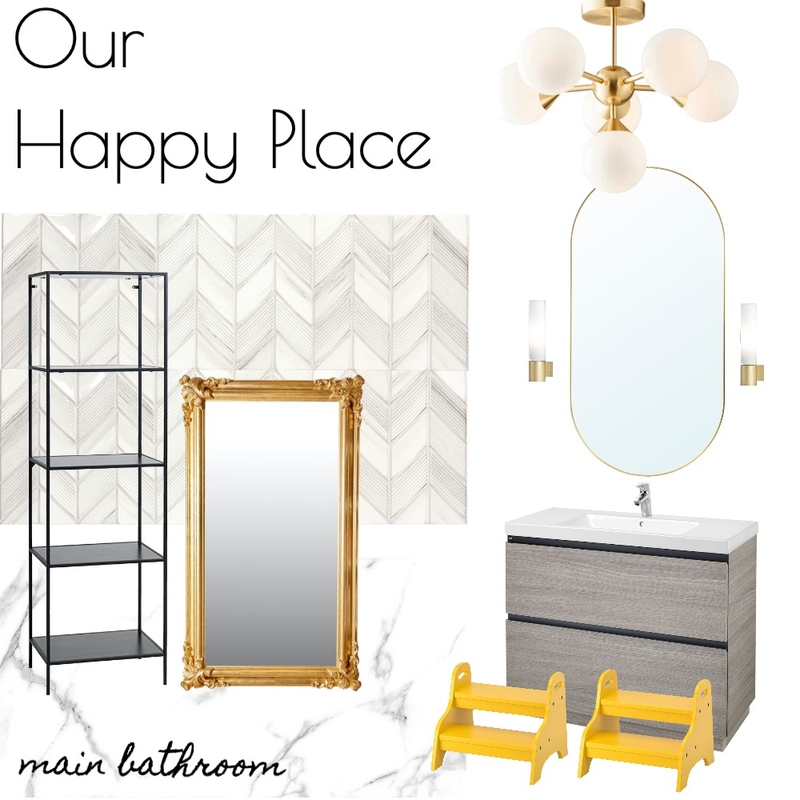 Our Happy Place - Main bathroom Mood Board by RLInteriors on Style Sourcebook