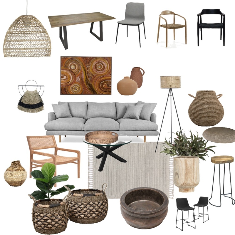 Living / Dining Mood Board Mood Board by Cailin.f on Style Sourcebook