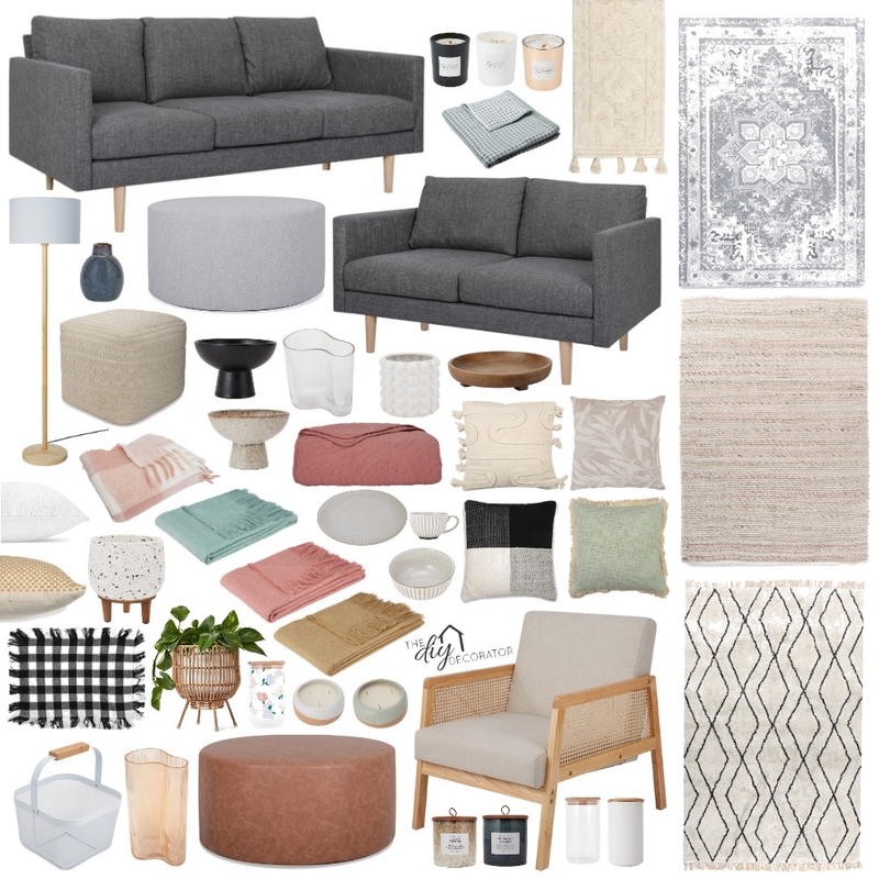 Kmart new 21 Mood Board by Thediydecorator on Style Sourcebook