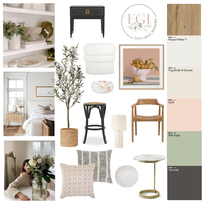 2022 Aesthetic Mood Board by Eliza Grace Interiors on Style Sourcebook