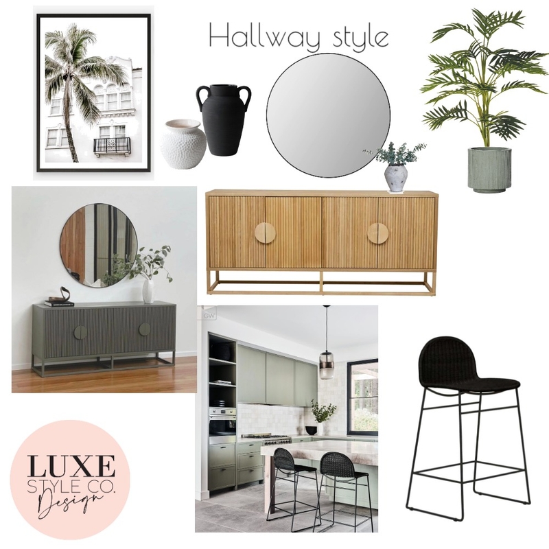 Hallway Style Mood Board by Luxe Style Co. on Style Sourcebook