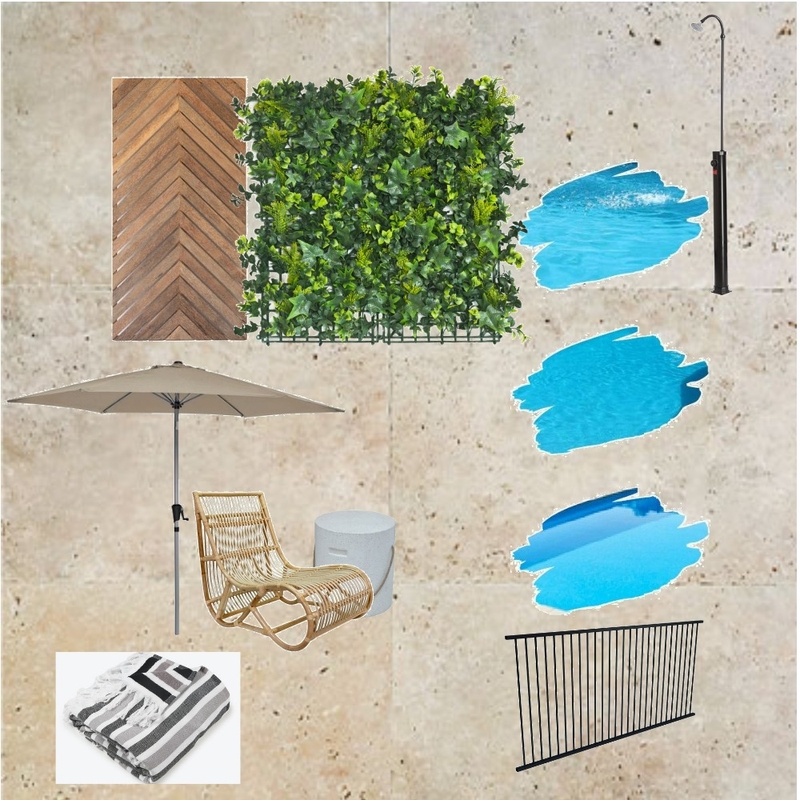 Pool Area Mood Board by karenau on Style Sourcebook