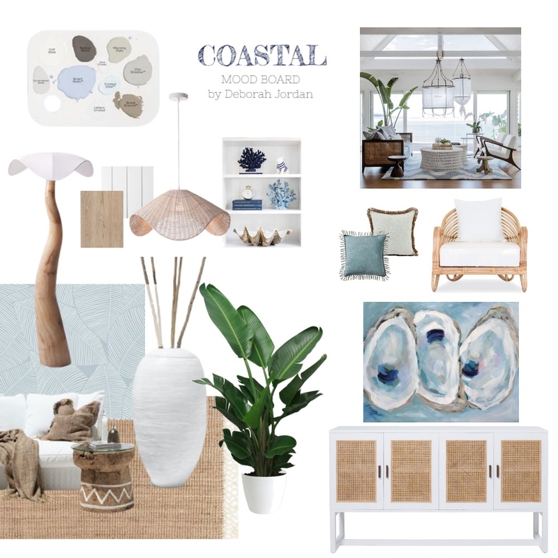 Blue Coastal Mood Board 2 Mood Board by DEBJ on Style Sourcebook