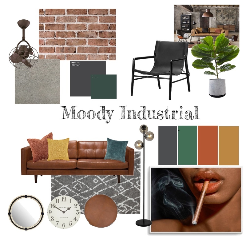 INDUSTRIAL - MODULE 3 Mood Board by zoemaker on Style Sourcebook