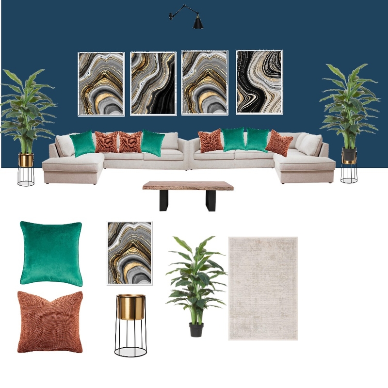 Living Area Mood Board by Darkoaah on Style Sourcebook