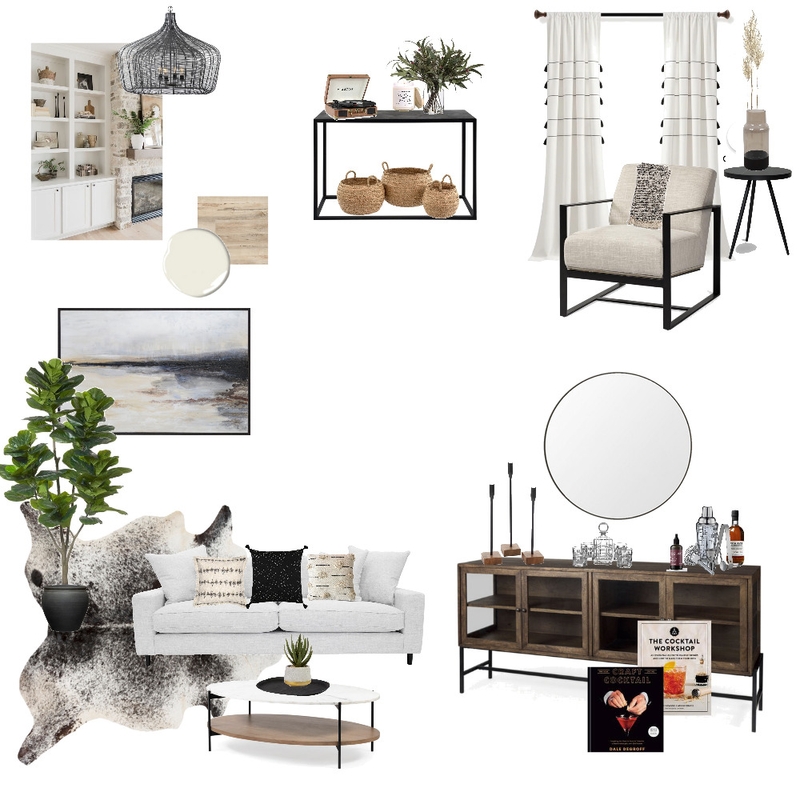 Simone & Ivy Livingroom Project Mood Board by jlevesque on Style Sourcebook