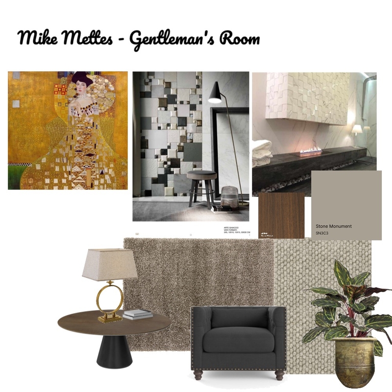 Mike Mettes Gentleman's room Mood Board by LesleyTennant on Style Sourcebook