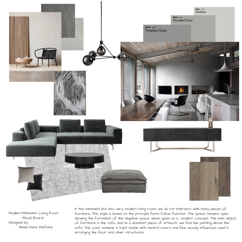 Minimalistic Mood Board by DianaAlexei on Style Sourcebook