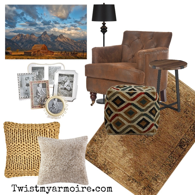 Macy's Rustic Mood Board by Twist My Armoire on Style Sourcebook