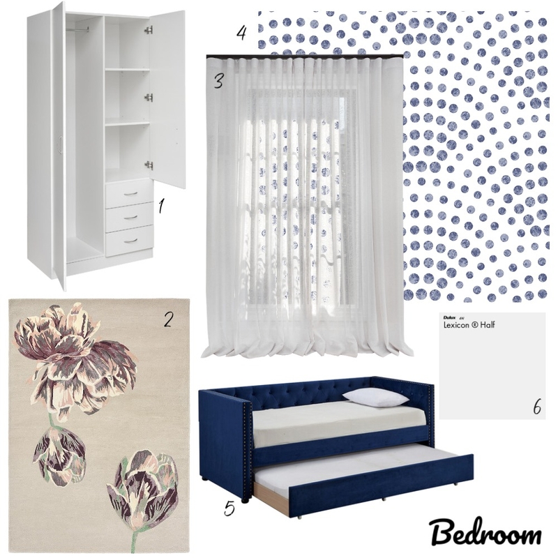 Bedroom IDI Module 9 Mood Board by Elaina on Style Sourcebook