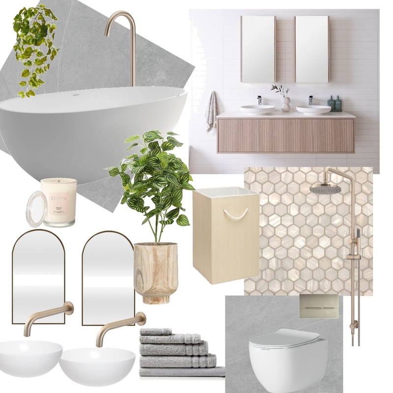 Ensuite Mood Board by AbbieBryant on Style Sourcebook