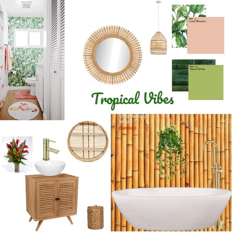 Tropical Vibes Mood Board by shian on Style Sourcebook