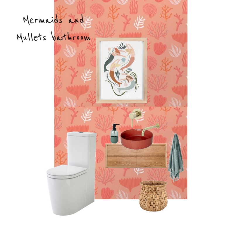 Mermaids and Mullets bathroom Mood Board by Renee Interiors on Style Sourcebook