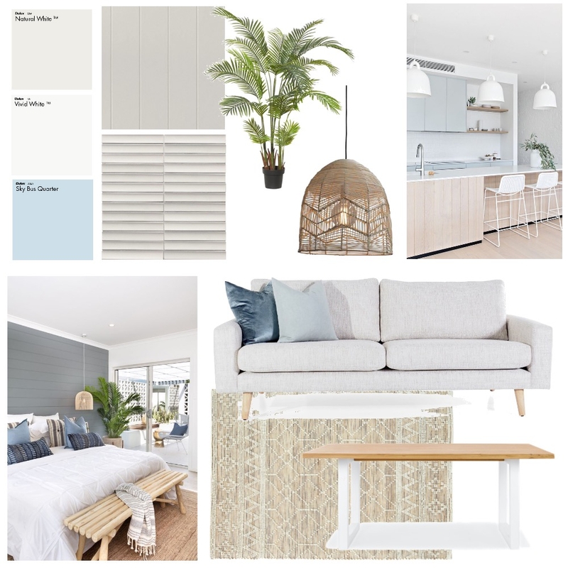 Modern Coastal Interior Mood Board by Keely Styles on Style Sourcebook