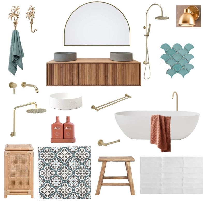 Ensuite1 Mood Board by Alana Turner on Style Sourcebook