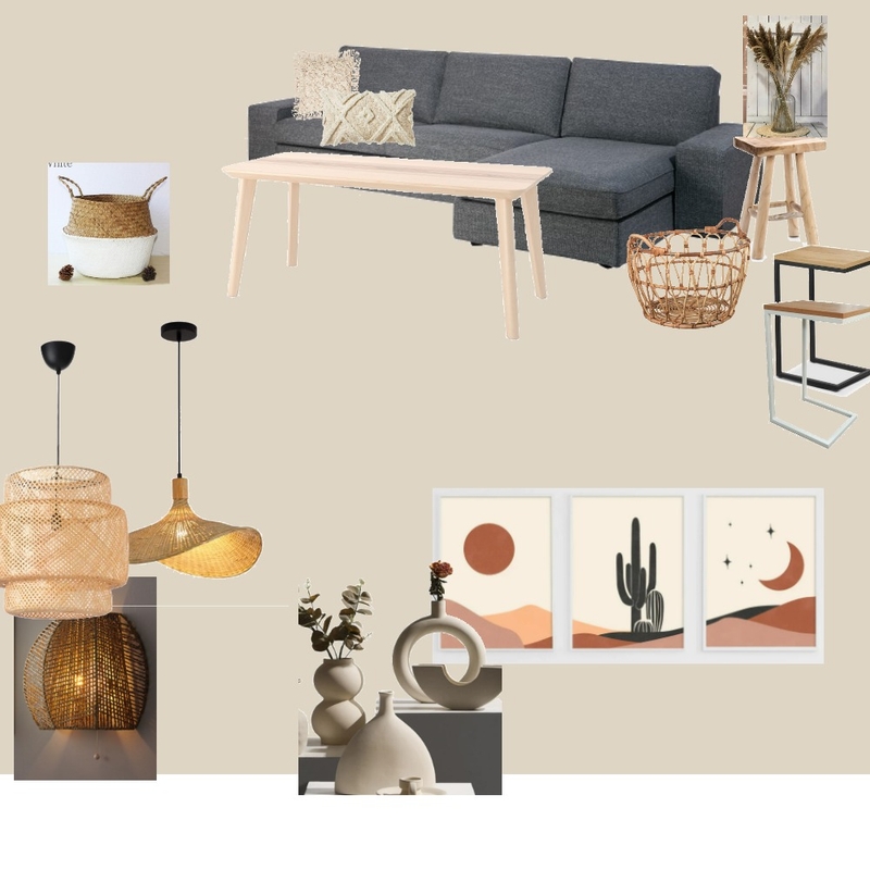 Inbar & Dani living room Mood Board by morsigler on Style Sourcebook