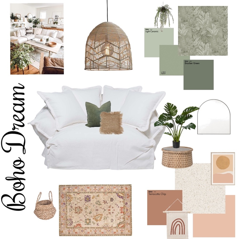 Boho Dream Mood Board by Sharlenedavis17@gmail.com on Style Sourcebook