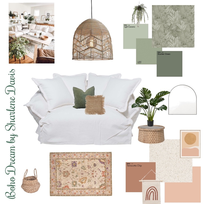 Boho Dream Mood Board by Sharlenedavis17@gmail.com on Style Sourcebook