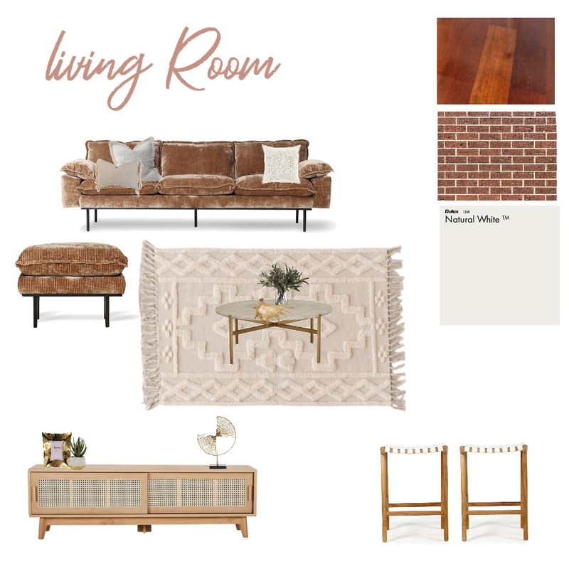 South Yarra Living Room Mood Board by McLean & Co Interiors on Style Sourcebook
