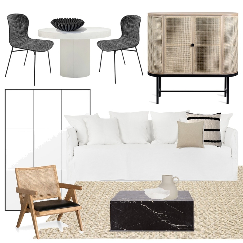 Contemporary Open Living Mood Board by Vienna Rose Interiors on Style Sourcebook