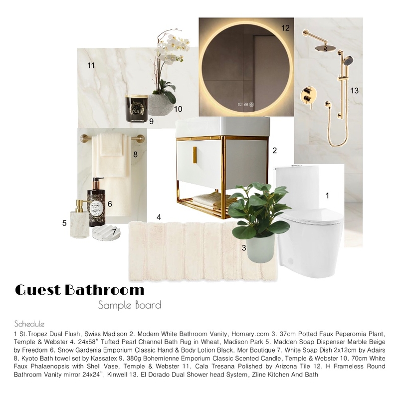 bath6 Mood Board by Cazani Interiors By Evelyn K on Style Sourcebook