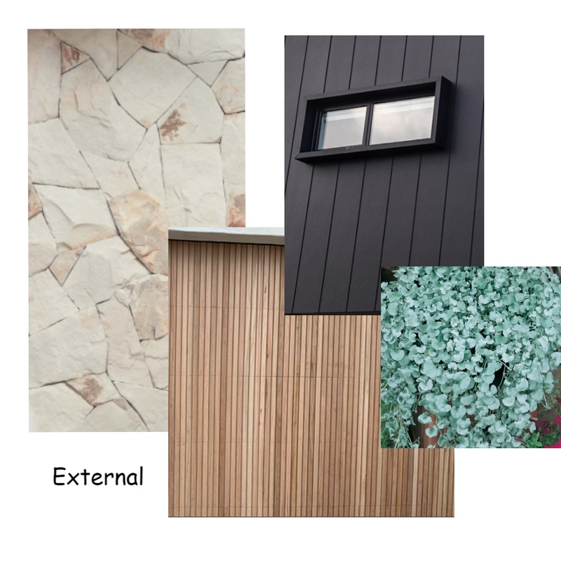 External Facade Mood Board by Banksii Build on Style Sourcebook