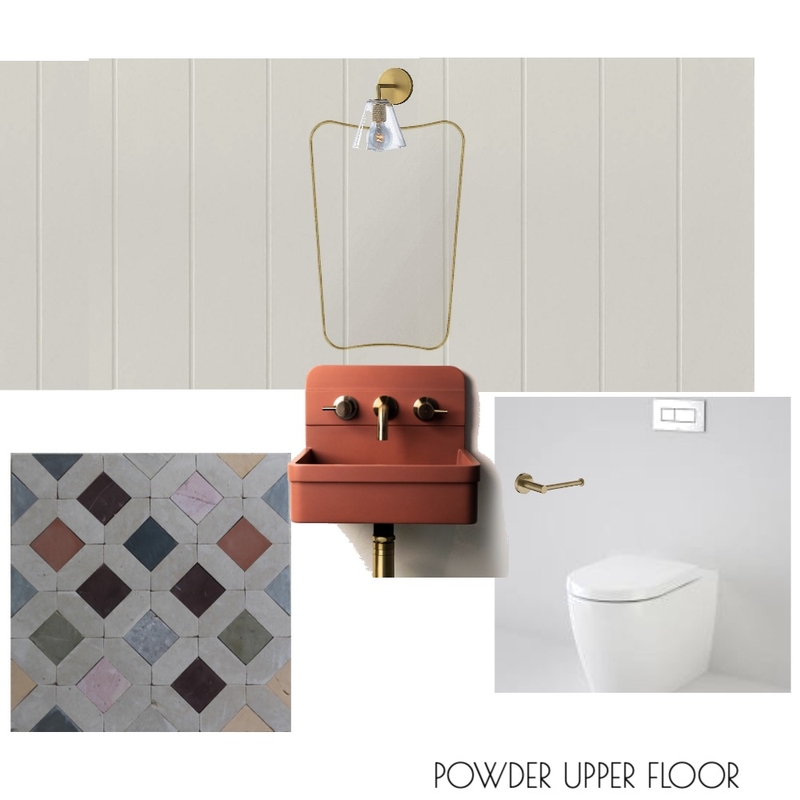 UPPER POWDER ROOM Mood Board by melw on Style Sourcebook