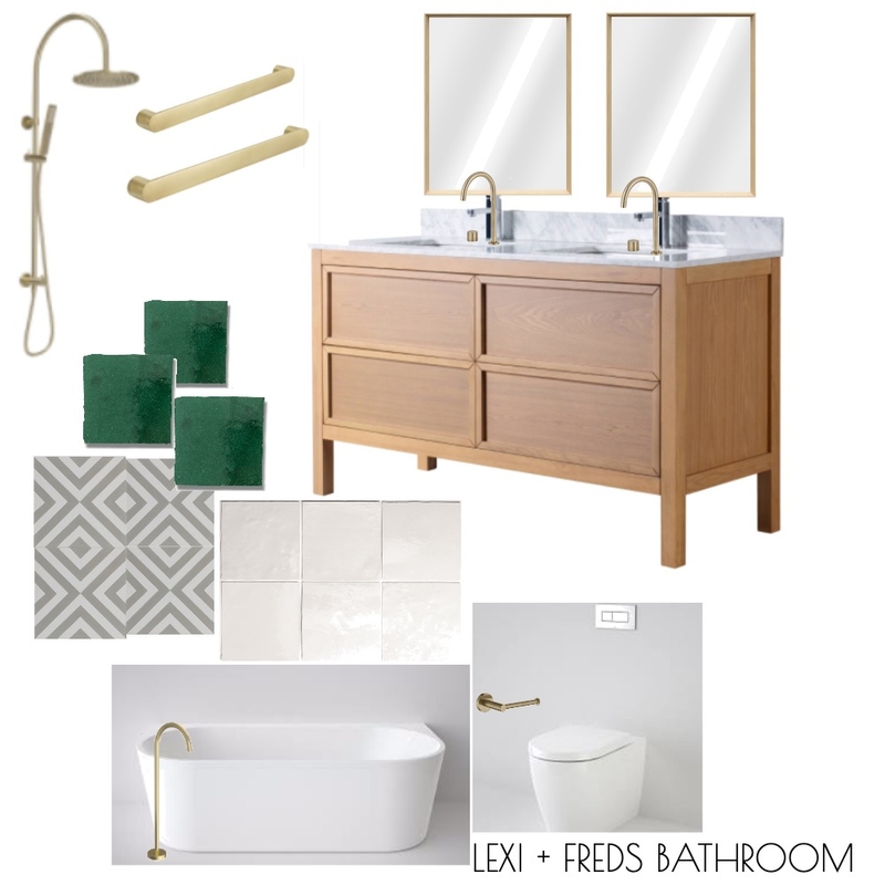 LEXI + FREDS BATHROOM Mood Board by melw on Style Sourcebook