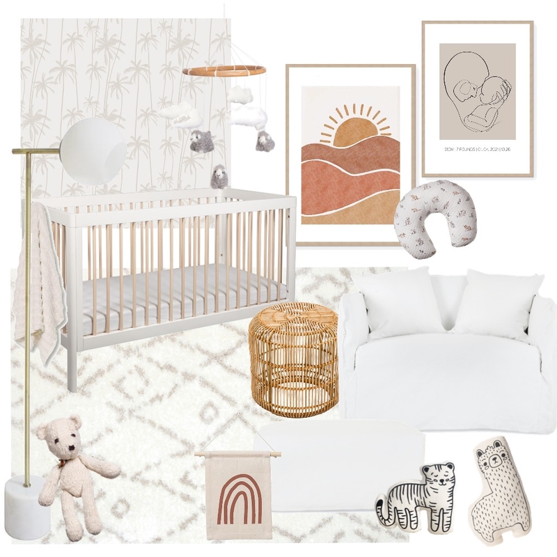 Nursery Mood Board by Yas on Style Sourcebook