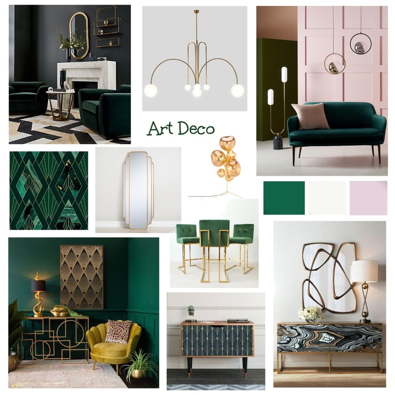 Art Deco Mood Board by rolsybaby on Style Sourcebook