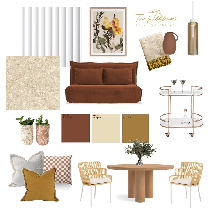 Modern living Mood Board by Two Wildflowers on Style Sourcebook