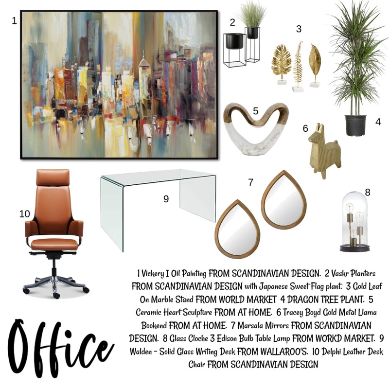 Soft Finishes. Office Mood Board by srgordon on Style Sourcebook