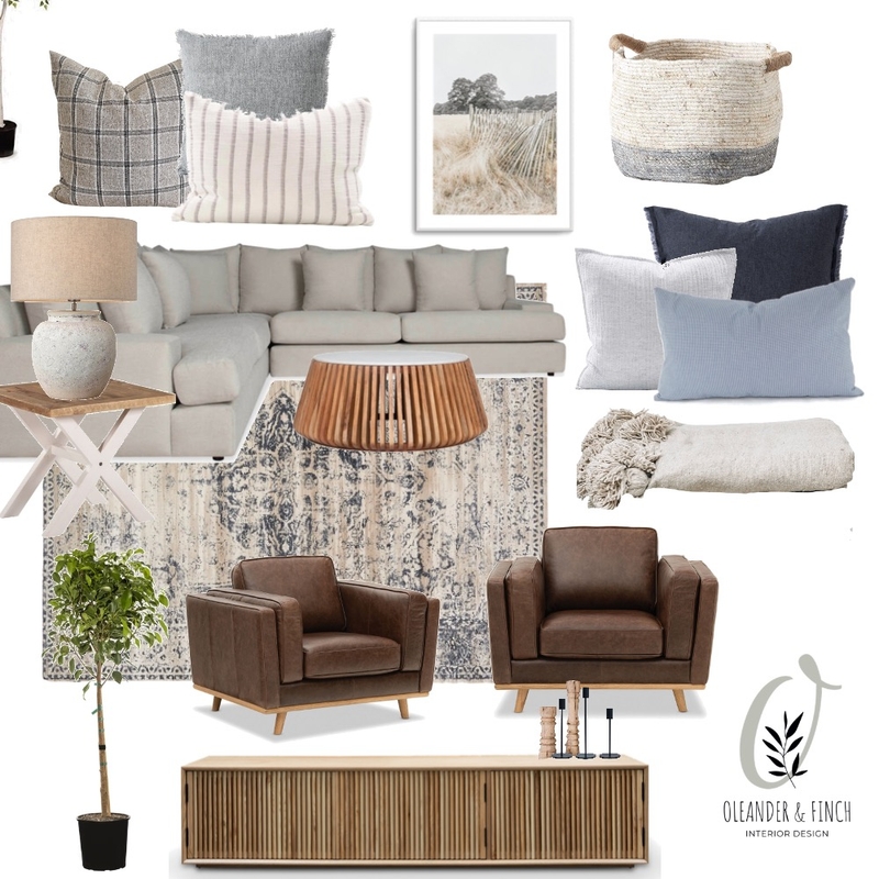 Jess Transitional Living Room Mood Board by Oleander & Finch Interiors on Style Sourcebook