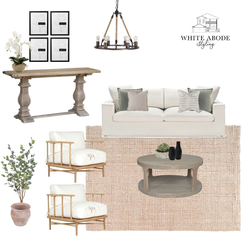 McVeigh - Living Room 2 Mood Board by White Abode Styling on Style Sourcebook